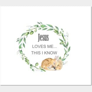 Jesus loves me this i know Posters and Art